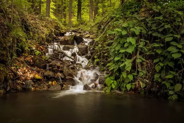 Small waterfall at Mariborsko Pohorje