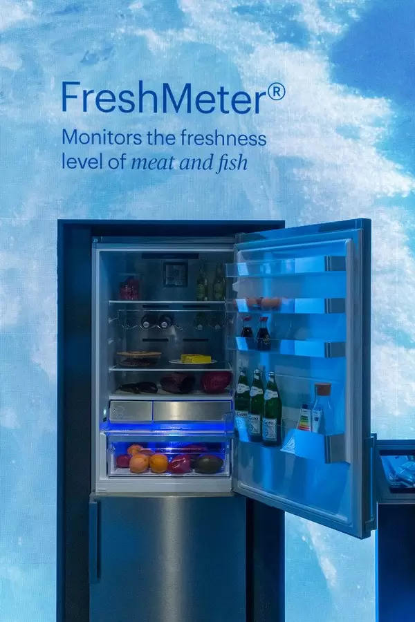 Smart kitchen devices: Grundig FullFresh refrigerator monitors the freshness level of your food