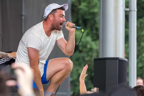 So nah an begeisterten Konzertbesuchern. Konzert von Marteria und Casper