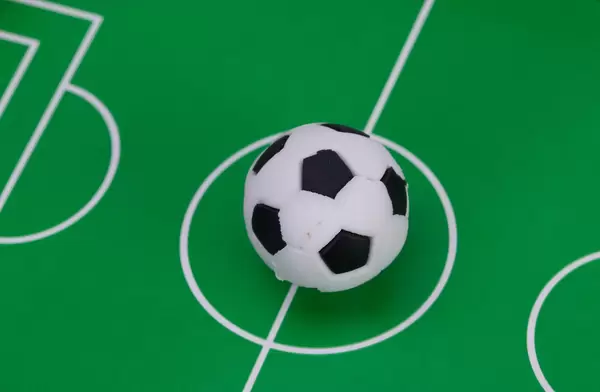 Soccer ball on field
