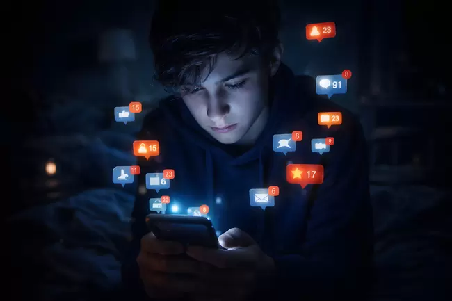 Social-Media-Sucht bei Jugendlichen