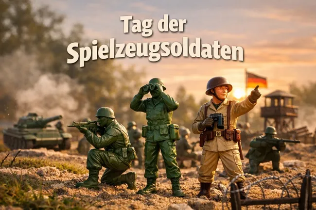 Tag der Spielzeugsoldaten am 4. März