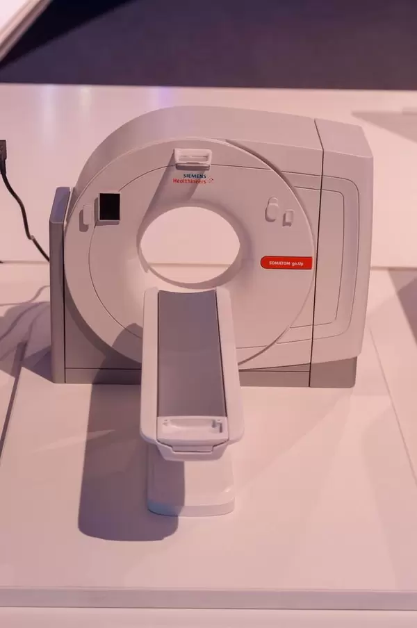 Somatom go.Up CT-Scanner von Siemens. Computertomograph