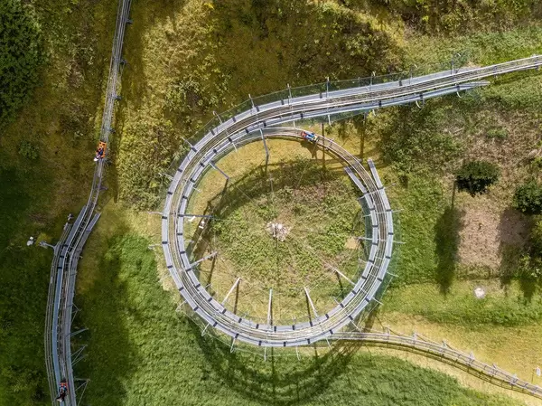 Sommerrodelbahn Gutach aus der Vogelperspektive