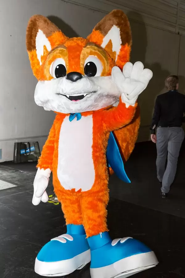 Sonics rechte Hand Tails - Gamescom 2017, Köln