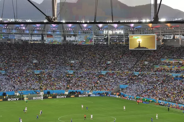 Sonnenuntergang in Maracana