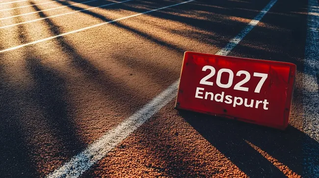 Sonnige Laufbahn zum Jahresendspurt 2027