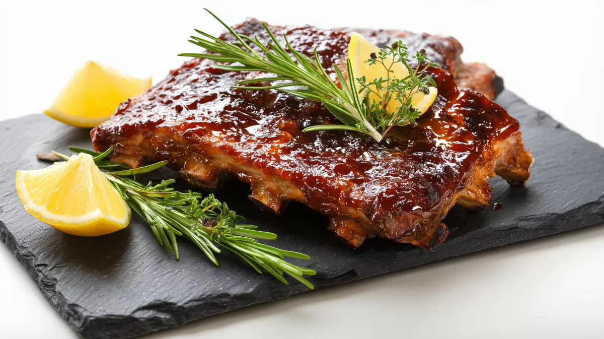 Spareribs zum Grillen oder für den Backofen mit BBQ-Glasur