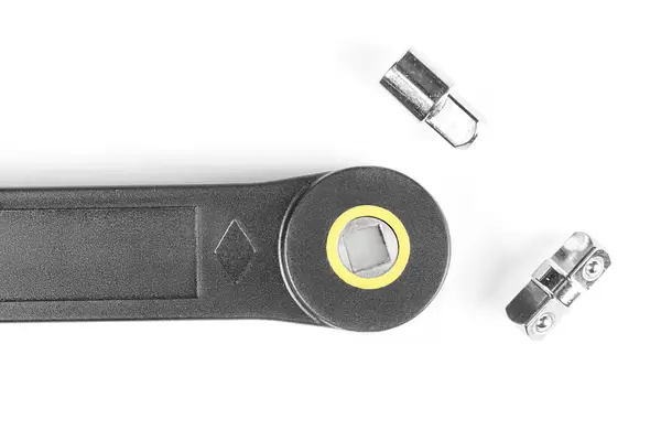 Special screwdriver adapter on white