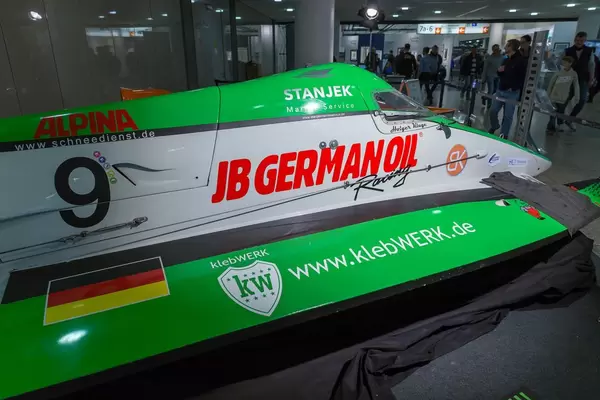 Speedboat by klebWerk Racing and Deutscher Motoryachtverband - Boot Düsseldorf 2018