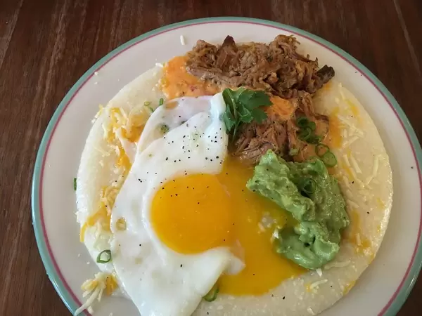 Spiegeleier zum Frühstück in Jersey City, USA