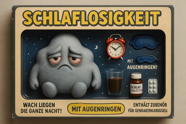 Spielzeug-Box mit Schlaflösigkeit-Zubehör