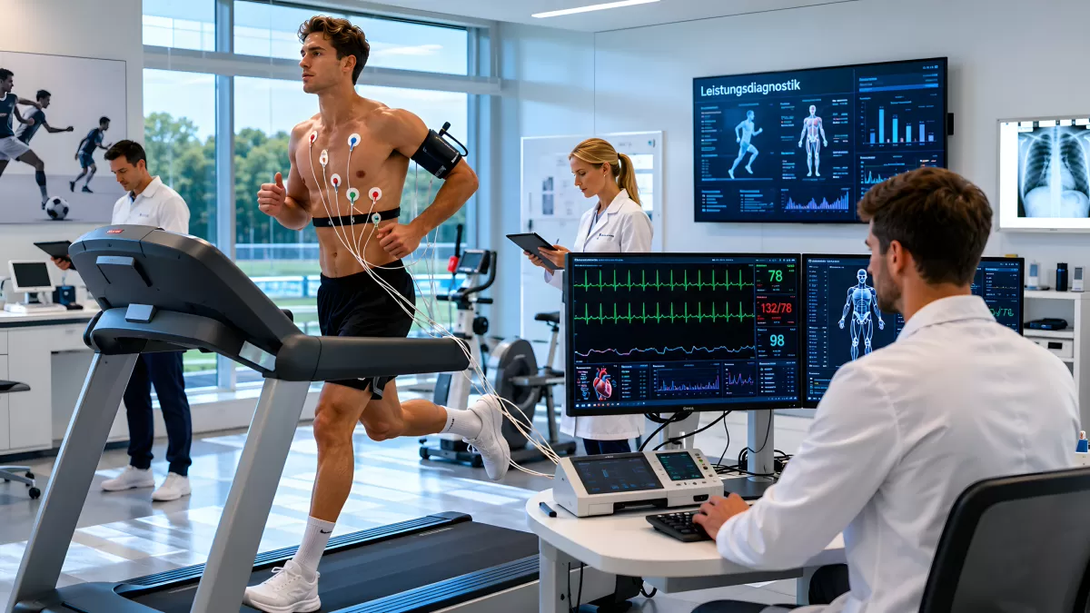 Sportmedizinische Leistungsdiagnostik mit EKG-Messung