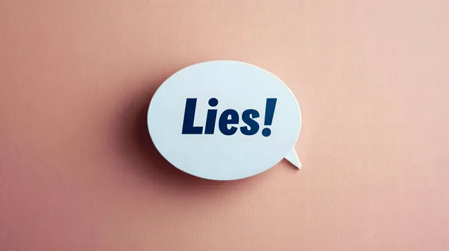 Sprechblase mit dem Text 'Lies!' in Nahaufnahme