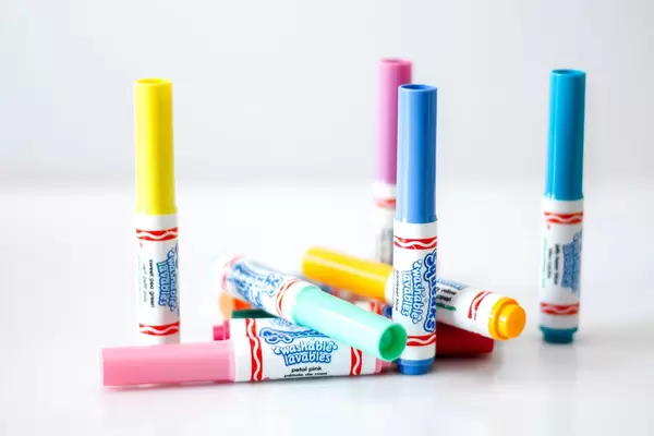 Squeaks washable lavables of different colors