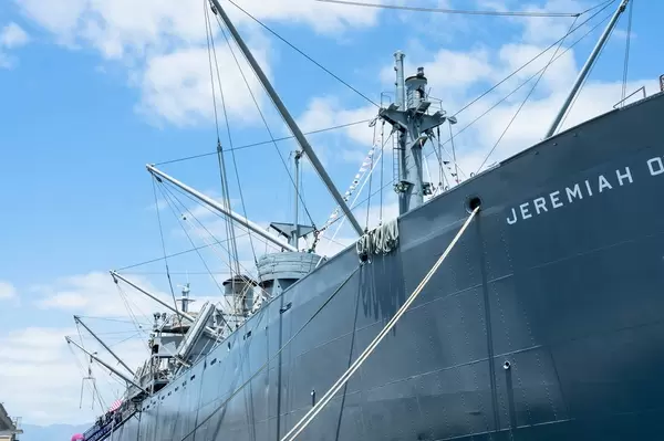 SS Jeremiah O'Brien - das berühmte Frachtschiff aus dem 2. Weltkrieg