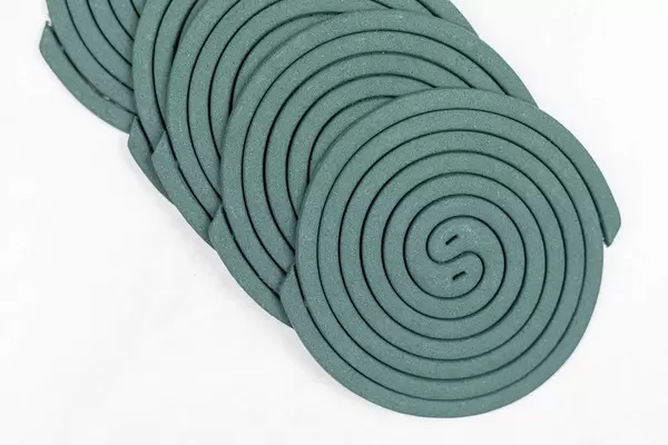 Stack of Raid Spirals for smoking on Mosquitos