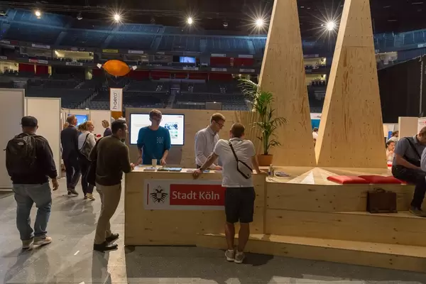 Stadt Köln bei der Startupcon 2018