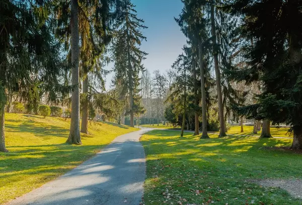 Stadtpark in Marburg an der Drau