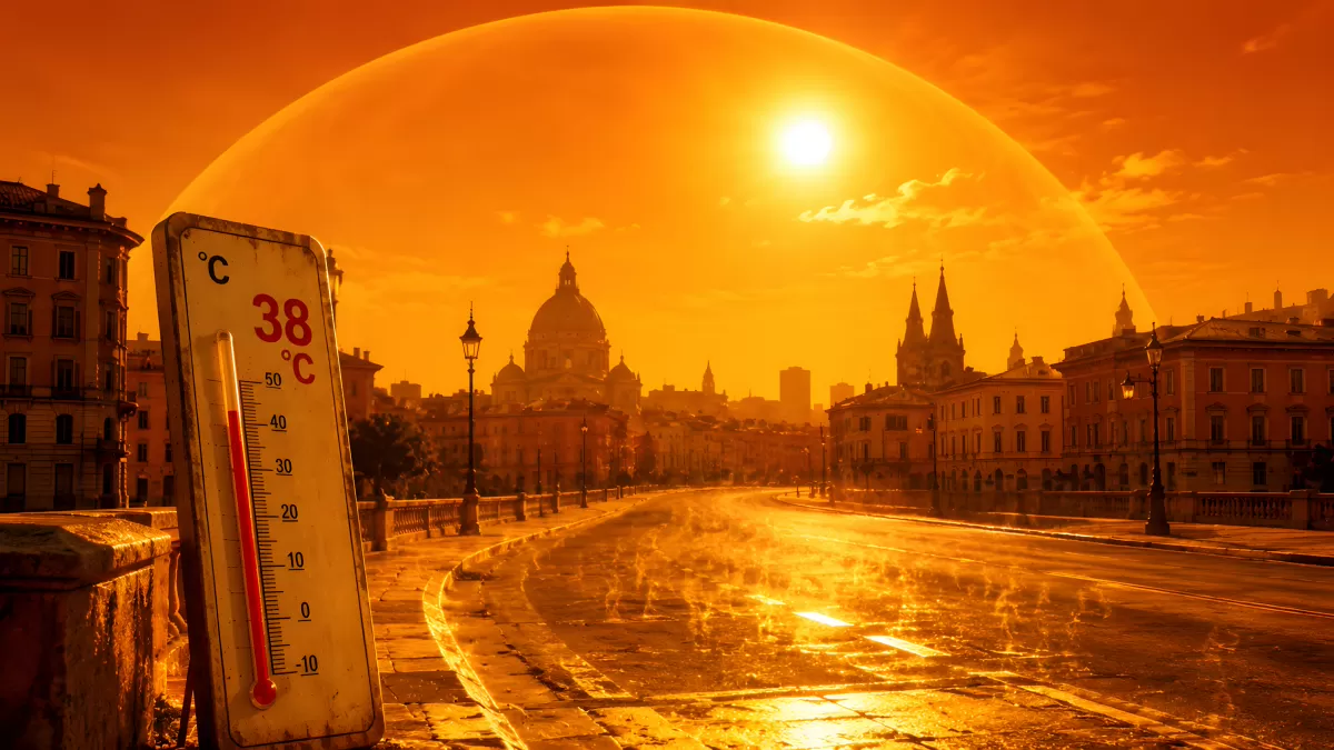 Stadtweite Hitzewelle: 38 Grad im Thermometer