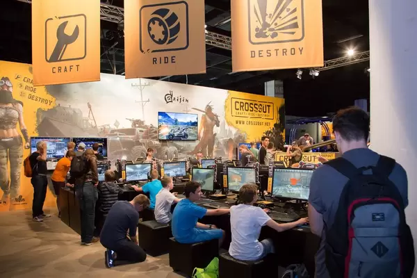 Stand von Crossout bei der Gamescom 2017