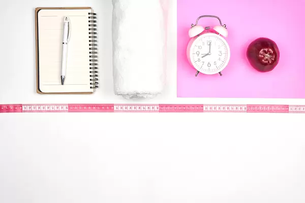 Start living healthy lifestyle - eating healthy food and exercising