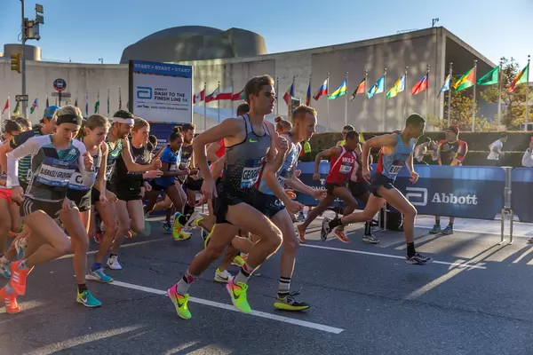 Start of Dash to the Finish Line 5K 2016