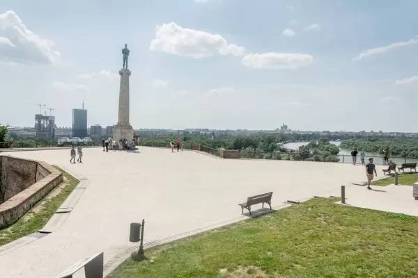Statue eines unbekannten Helden in Kalemegdan, Belgrad