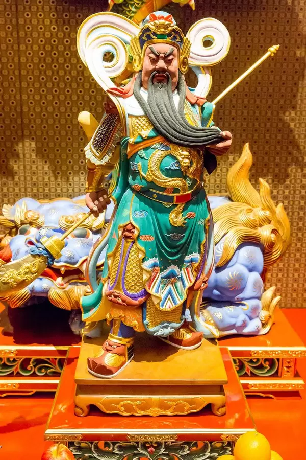 Statue in Budda-Tempel