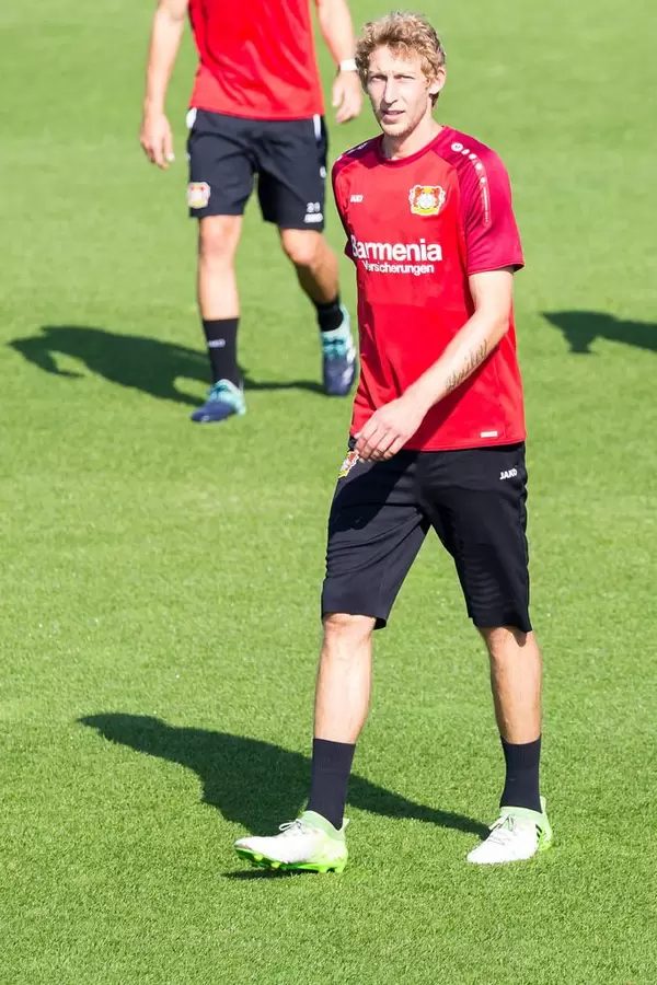 Stefan Kießling during training - Bayer 04 Leverkusen