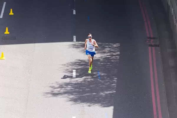 Stefano La Rosa (Marathon Finale) bei den IAAF Leichtathletik-Weltmeisterschaften 2017 in London