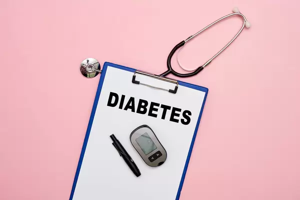 Stethoscope and diabetes testing kit