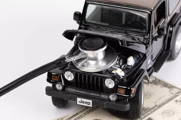 Stethoscope On A Car Engine