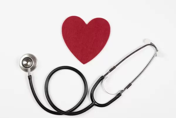 Stethoscope with heart shape