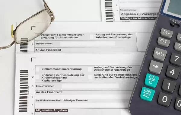 Steuererklärung für Finanzamt
