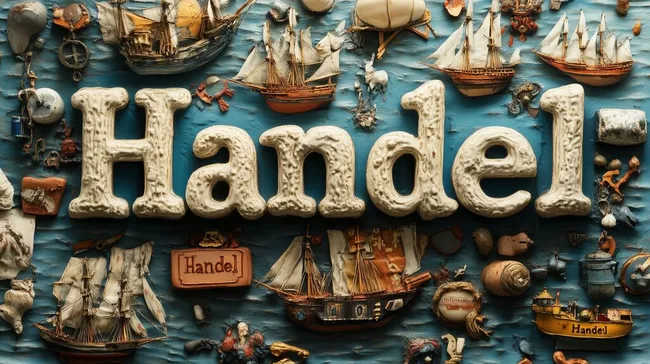 Stilvolle Schiffs-Dekoration mit hölzernem Typografie-Schriftzug