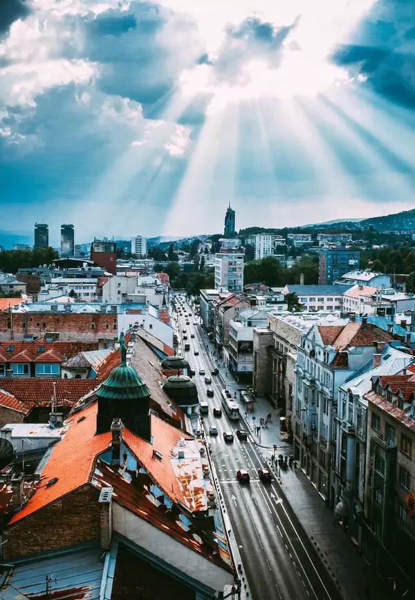 Street in Sarajevo
