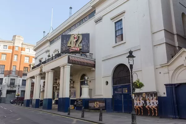 Street Photo of Theatre Royal Drury Lane in London, England