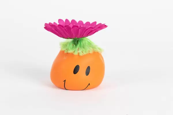 Stressball mit Blume