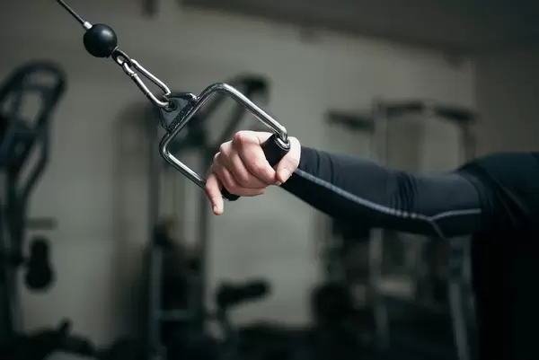 Stretching a spring on a cross machine  Flip 2019