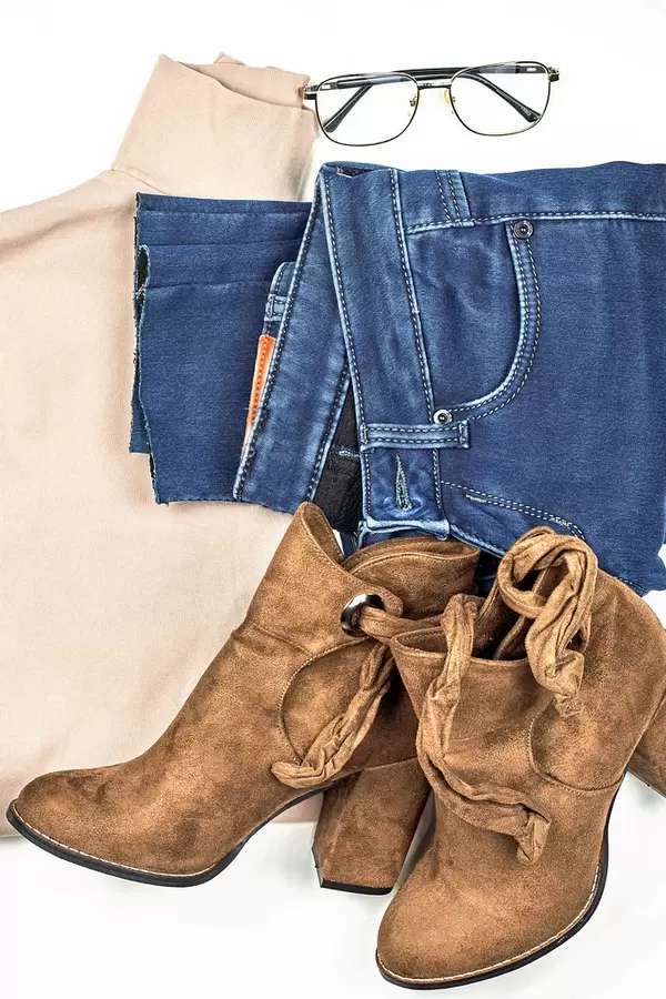 Stylish female clothes set