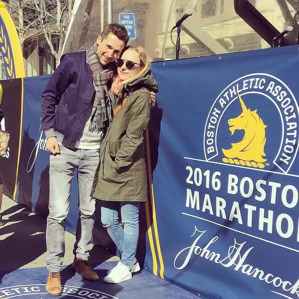 Such a beautiful day in Boston. Looking forward to the #bostonmarathon tomorrow. ?