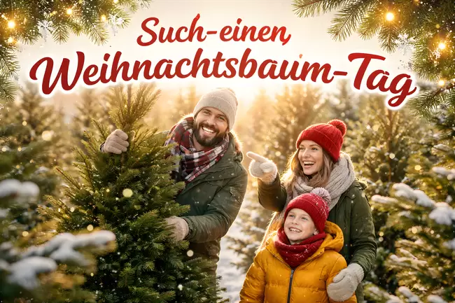 Such-einen-Weihnachtsbaum-Tag am 14. Dezember