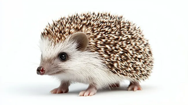 Süßer Igel in perfekter Aufnahme