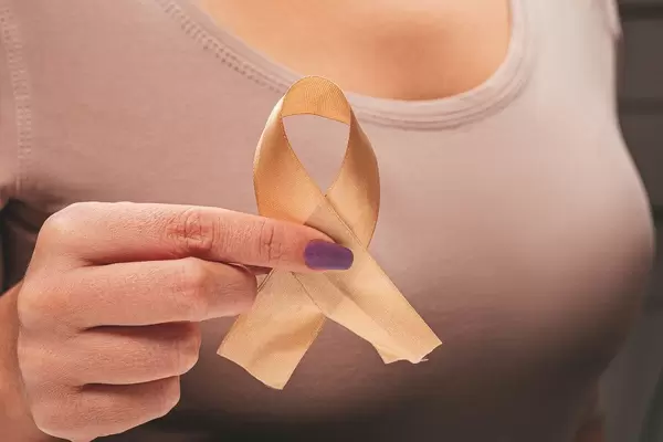 Suicide prevention and Childhood Cancer Awareness, Yellow Ribbon for supporting people living in illness (Flip 2019)