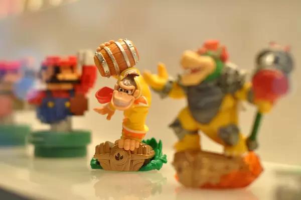 Super Mario, Donkey Kong und Bowser