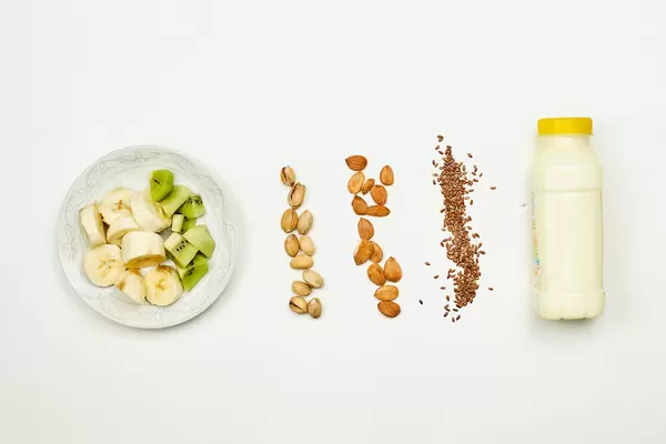 Superfood with ingredients for healthy detox and dieting