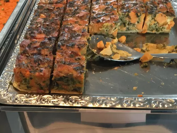 Süßkartoffel-Frühlingslauchquiche