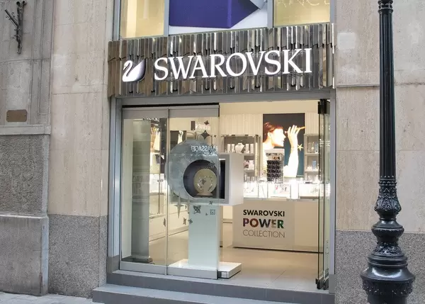 Swarovski shop in Budapest
