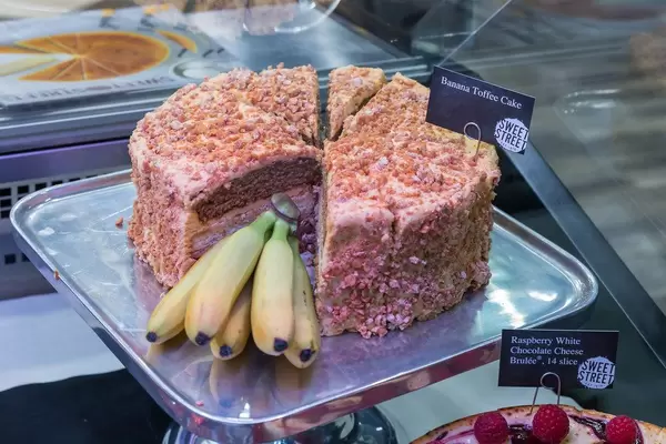 Sweet street - Bananen Toffee Kuchen